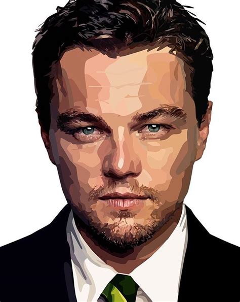 Illustration for Leonardo Dicaprio on Behance