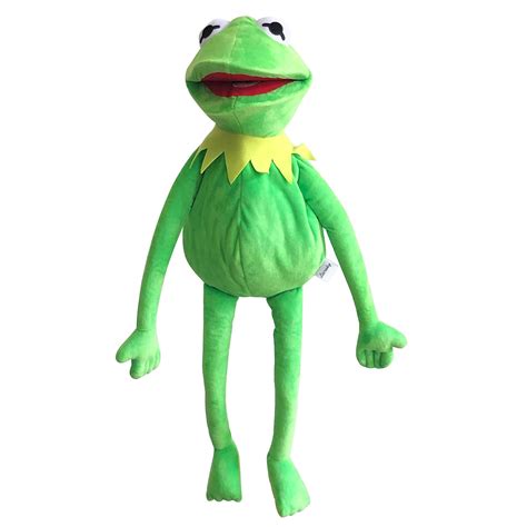 Kermit The Frog Puppet Sesame Street The Muppet Show Plush Hand Puppet ...