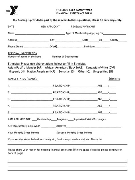 St cloud ymca: Fill out & sign online | DocHub