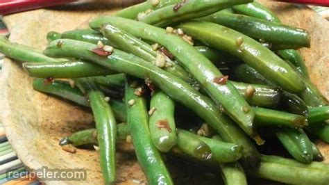 Spicy Szechuan Green Beans