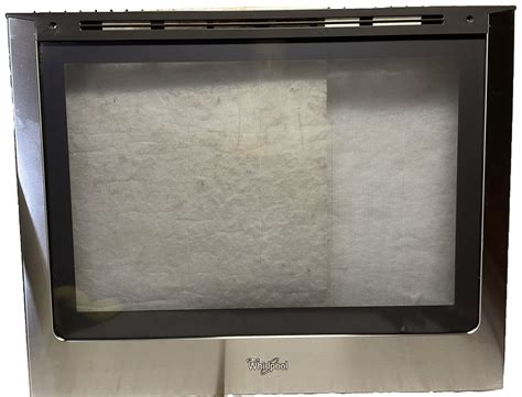 Whirlpool Range Oven Door Outer Panel Trim & Glass WPW10289144 ...