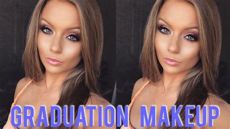 GRADUATION MAKEUP TUTORIAL 2018 - YouTube