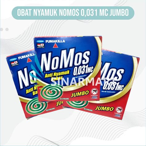 Jual OBAT NYAMUK BAKAR NOMOS JUMBO ISI 5 PASANG | Shopee Indonesia