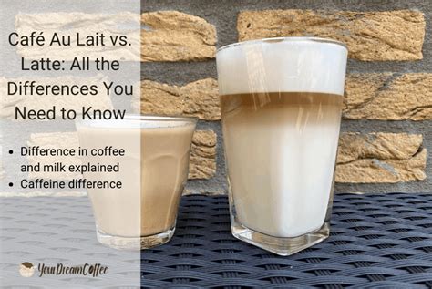 Café Au Lait vs. Latte: All the Differences You Need to Know