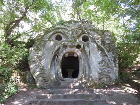 Bomarzo Monster Park in Italy (Bomarzo Parco dei Mostri - Sacro Bosco ...