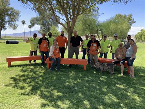 Home Depot Donates Park Benches | The Buzz -The buzz in Bullhead City ...