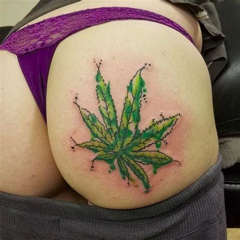 Top Sexy Stoner Tattoos & Cool 420 INK Enter Now