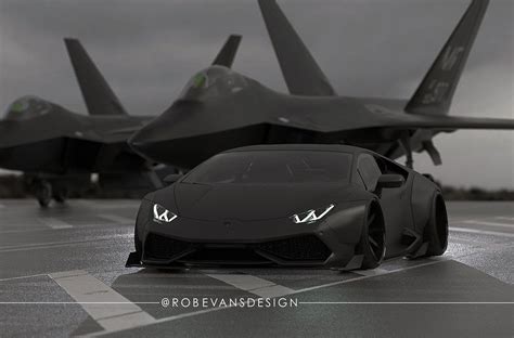 Lamborghini Huracan by Liberty Walk Resembles a Fighter Plane ...