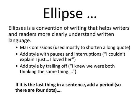 How To Write Ellipses In An Essay