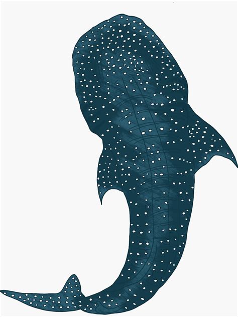 Whale Shark Sticker by fernandaschalle | Arte del caballito de mar ...