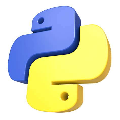 3D Python Programming Language Logo 12697295 PNG