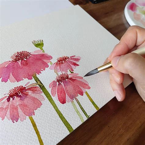 Watercolor Flower Painting Ideas for Beginners - Beautiful Dawn Designs ...