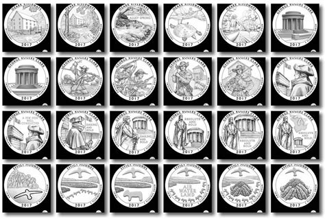 america the beautiful coin design - Variety & Errors