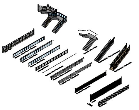 Revit Sample Stair and Railing Files