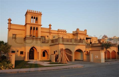 Residential house in Dubai, United Arab ... | Stock image | Colourbox