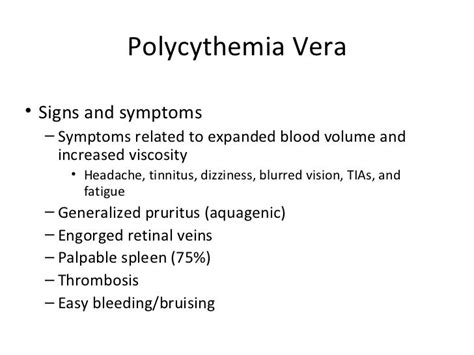 Polycythemia Vera