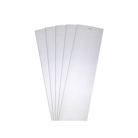 PVC Vertical Blind Replacement Slat (White) 2 Pk 82 1/2 X 3 1/2 by ...