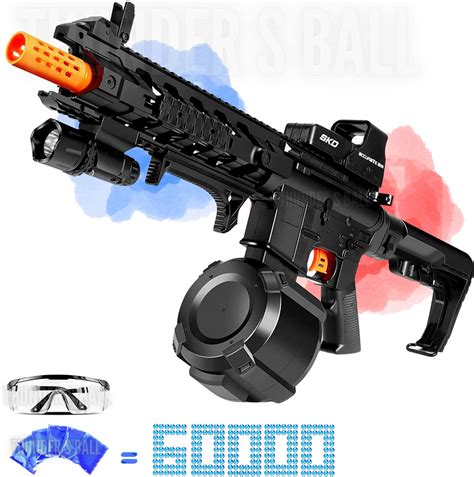 Buy S K D - Gel Blaster Gun M4 Splatter Ball Toy with 60000. Adult Gel ...