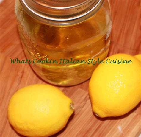 Homemade Lemon Extract Recipe | What's Cookin' Italian Style Cuisine