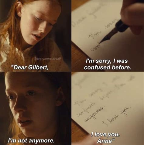 Anne with an E quotes | Gilbert and anne, Film quotes, Anne shirley