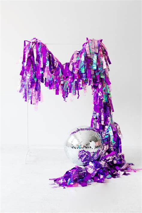 DIY Mylar Party Streamers - Studio DIY