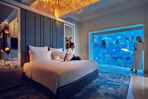 The Underwater suite, Atlantis, The Palm, Dubai | World Wide Lux