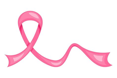 Breast cancer awareness month design, pink ribbon. Vector Illustration ...