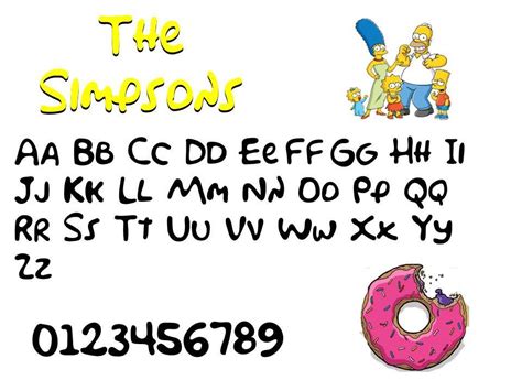 The Simpsons, The Simpsons Font, The Simpsons PNG, The Simpsons SVG ...