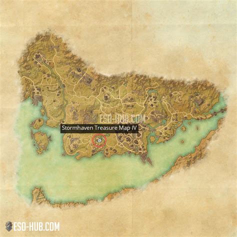 Stormhaven Treasure Map IV - ESO Hub - Elder Scrolls Online