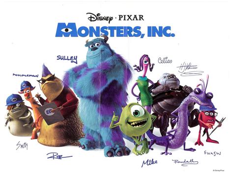 Monsters Inc. autographs by Herure on DeviantArt