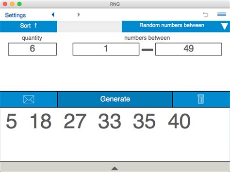 Random Number Generator RNG by Intemodino