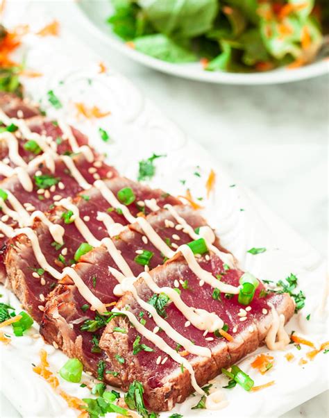 Marinated Seared Ahi Tuna Recipe | Dandk Organizer