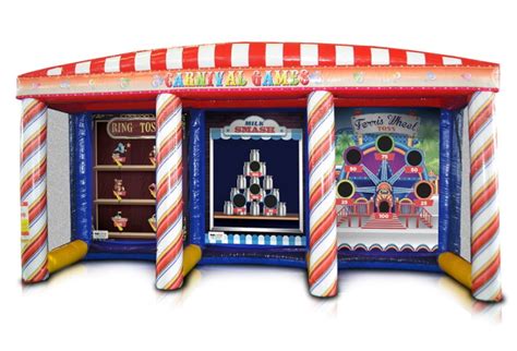 3 in 1 Carnival Game Booth - Bounce 'N' More