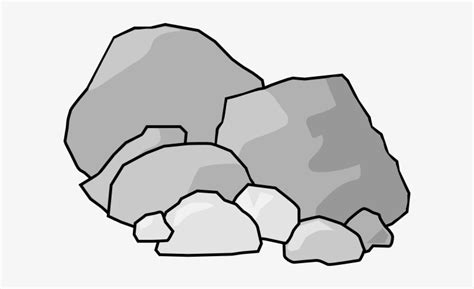 cartoon rocks - Clip Art Library