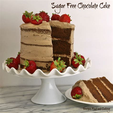 Sugar Free Chocolate Cake from Recipes Food and Cooking