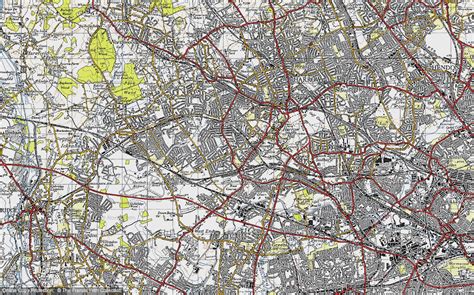 Historic Ordnance Survey Map of South Harrow, 1945