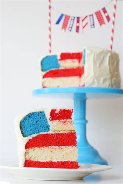 Glorious Treats » 4th of July Flag Cake | 4th of july cake, Fourth of ...