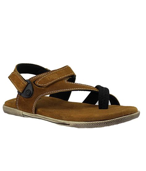 Foot Gear 24 Tan Floater Sandals - Buy Foot Gear 24 Tan Floater Sandals ...