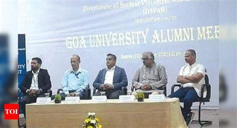 ‘Alumni of Goa University should help varsity grow’ | Goa News - Times ...