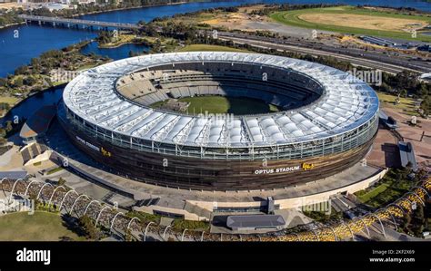 Optus Stadium or Perth Stadium, Perth, WA, Australia Stock Photo - Alamy