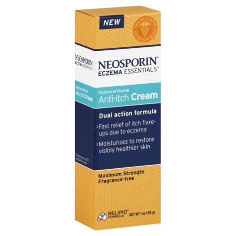 Neosporin Eczema Essentials Hydrocortisone Maximum Strength Anti-itch ...