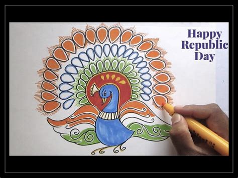 Republic Day Drawing For Kids / Kids drawing practice, chennai, tamil nadu.