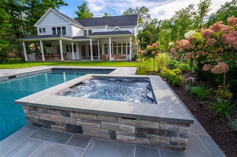 10 Benefits of Choosing Natural Stone Pool Coping - EverClear Pools & Spas