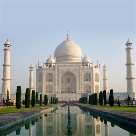 The Taj Mahal is one of the world’s most symmetrical structures. Its ...