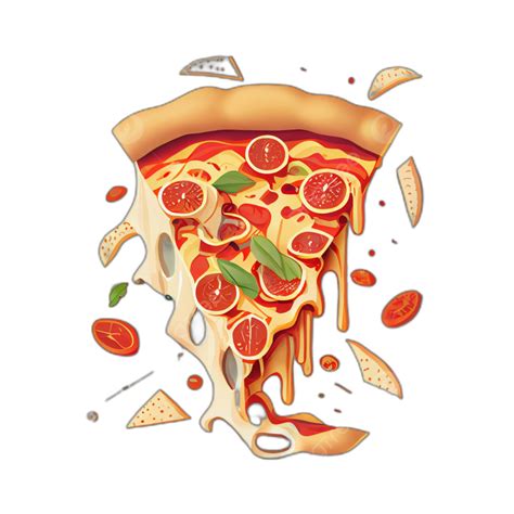 Delicious Pizza Slice With Tomatoes, Pisa, Pizza Slice, Tomato PNG ...