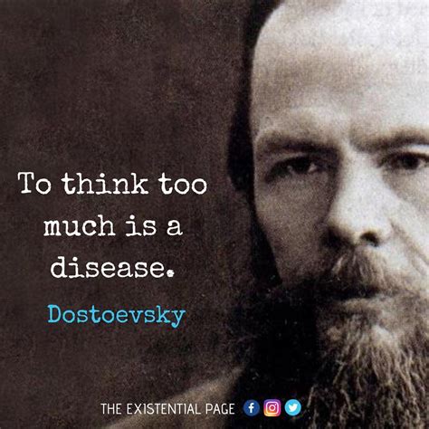 The Existential Page on Instagram: “To think too much is a disease. # ...