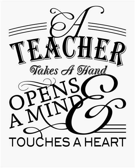 Teacher Teaching Clipart Black And White Hearts