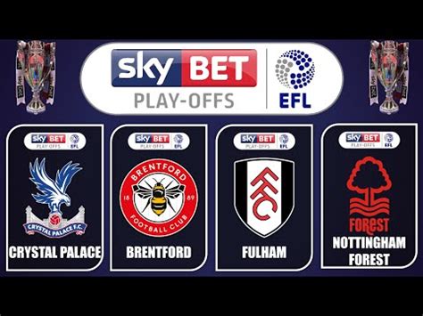 EFL CHAMPIONSHIP PLAY-OFFS • ALL WINNERS [1987 - 2022] - YouTube