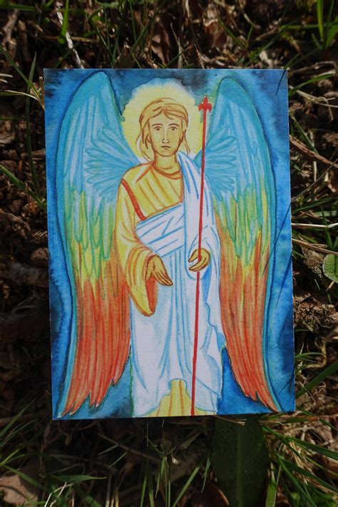 Archangel Raphael Prayer Card Catholic Christian Gift - Etsy