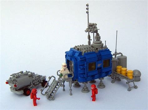 Moon Base One | Lego space, Lego design, Lego spaceship